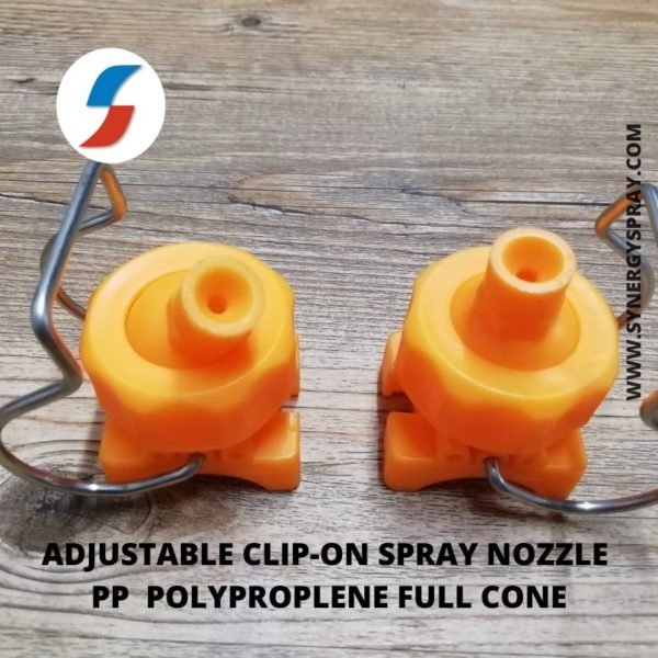 clip on plastic nozzle full cone jet nozzle